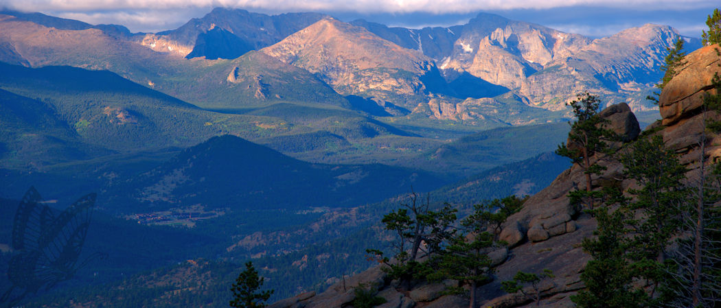 View from Gem Lake Trail, CO